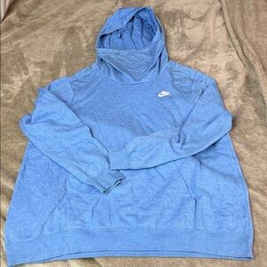 Nike Women's Heather Blue Hoodie